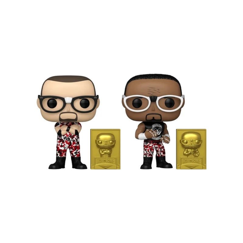 The Dudley Boyz: Bubba Ray & D-Von 2 Pack Funko Pop! - WWE: Hall of Fame - Fanatics Exclusive