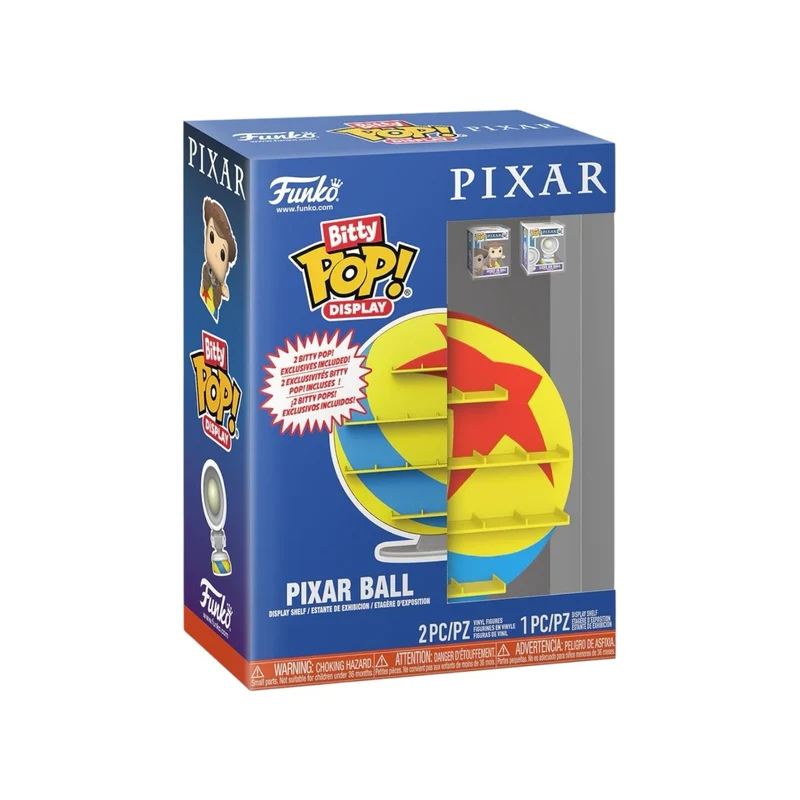 Pixar Ball Bitty Pop Display - Pixar