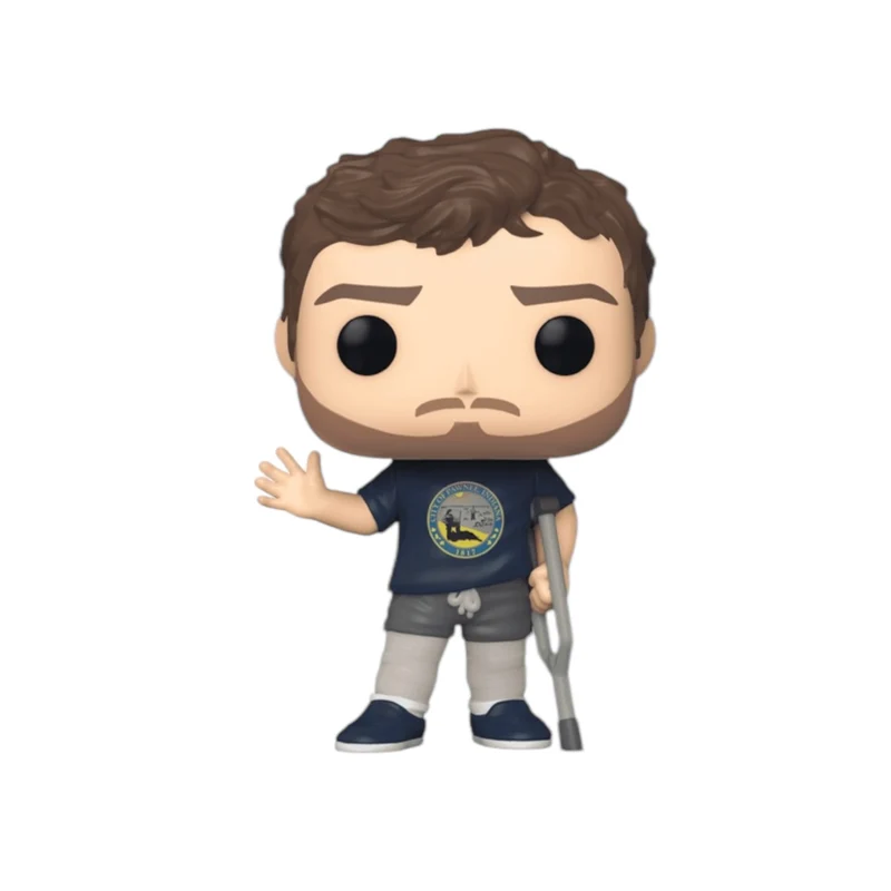 Andy with Leg Casts #1155 Funko Pop! Parks and Recreation - GO Exclusive
