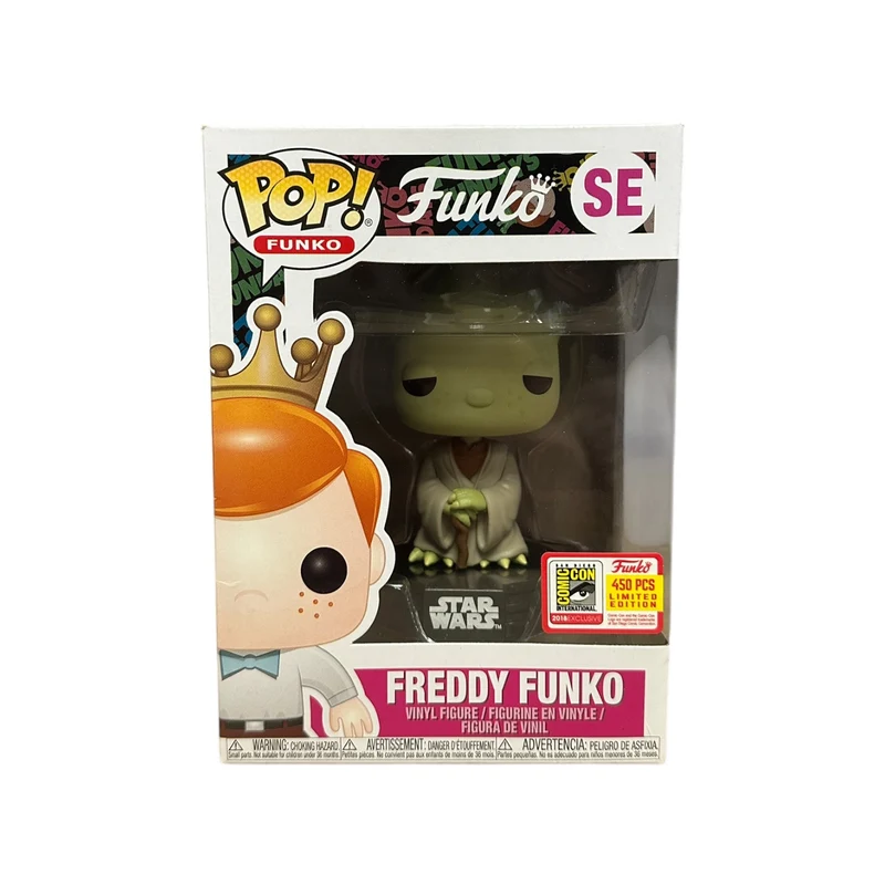 Freddy Funko as Yoda Funko Pop! - SDCC 2018 Exclusive LE450 Pcs - Condition 8/10