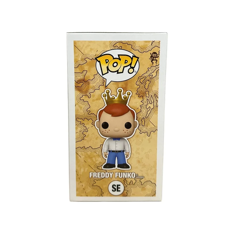 Freddy Funko as Shredder (Glows in the Dark) Funko Pop! - Teenage Mutant Ninja Turtles - Freddy's Funtastic Voyage 2024 Show Edition LE500 Pcs - Condition 8.75/10