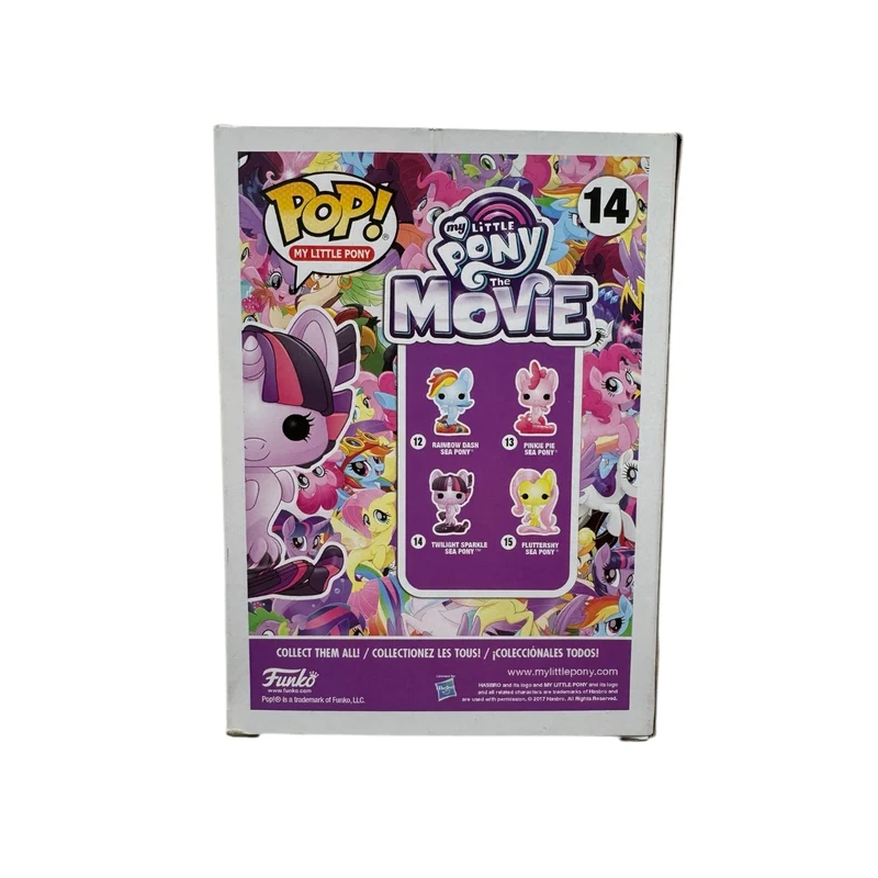 Twilight Sparkle Sea Pony (Metallic Chase) #14 Funko Pop! - My Little Pony the Movie - Condition 8/10