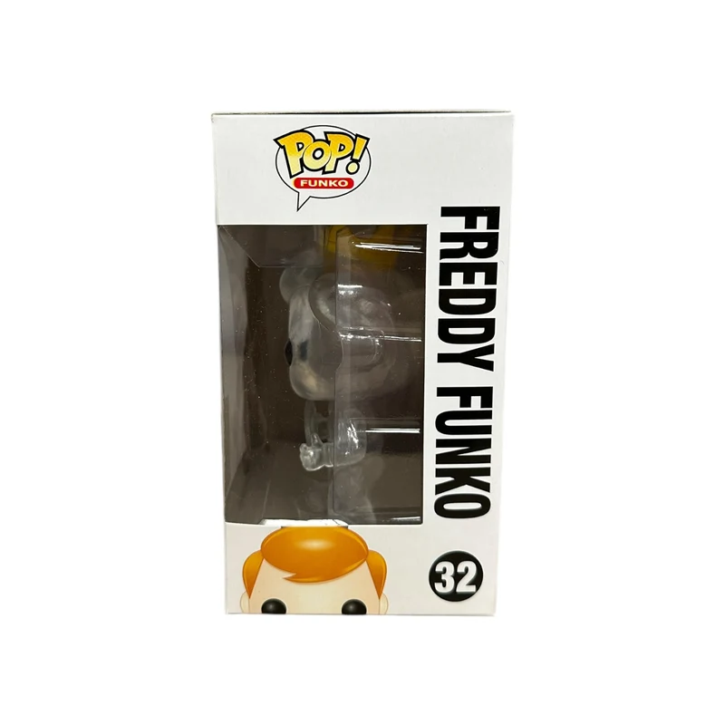 Freddy Funko #32 (Clear) Funko Pop! - SDCC 2014 Exclusive LE96 Pcs - Condition 8/10