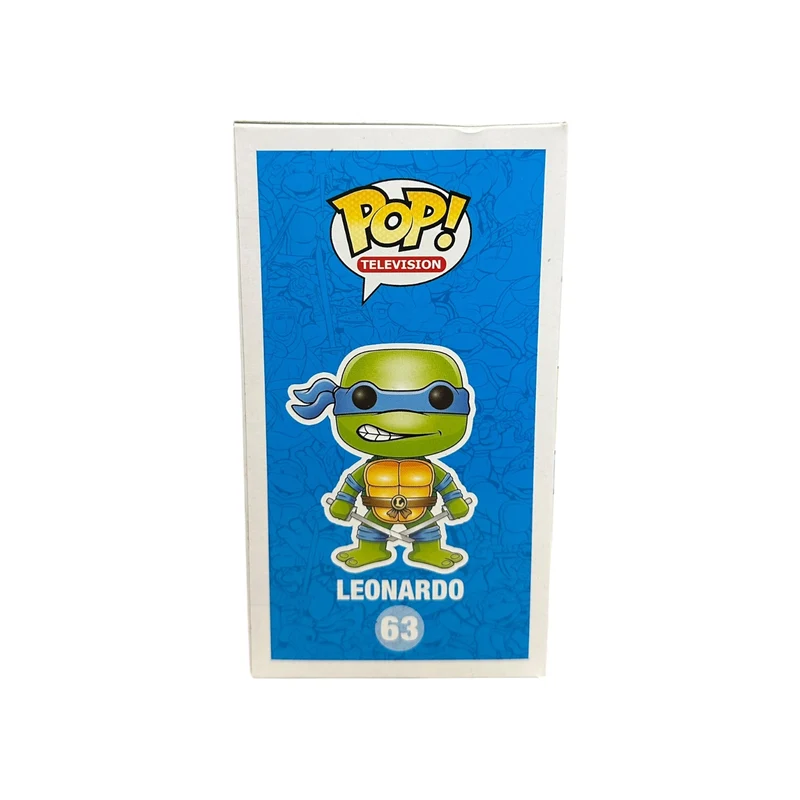 Leonardo #63 (Metallic) Funko Pop! - Teenage Mutant Ninja Turtles - SDCC 2013 Exclusive LE1008 Pcs - Condition 7/10