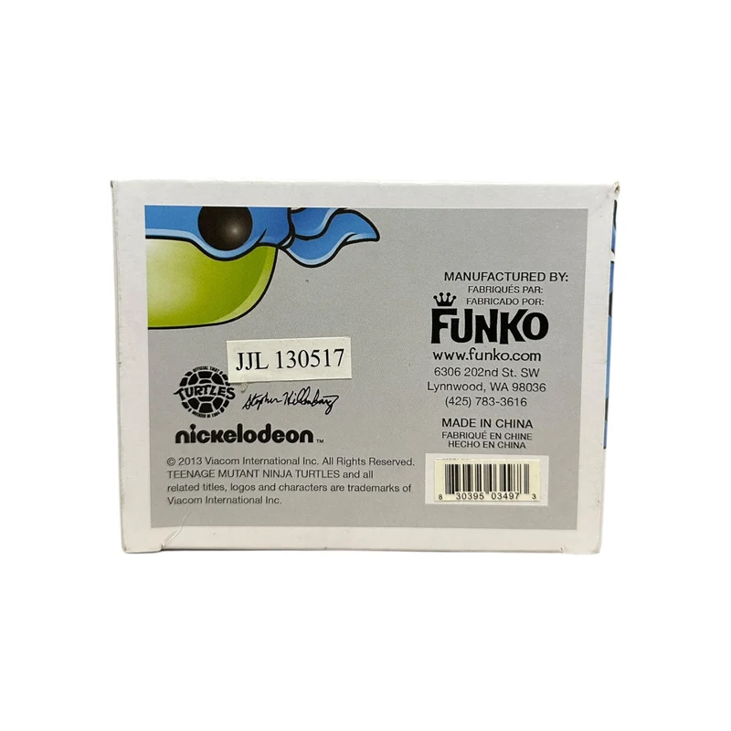 Leonardo #63 (Metallic) Funko Pop! - Teenage Mutant Ninja Turtles - SDCC 2013 Exclusive LE1008 Pcs - Condition 7/10
