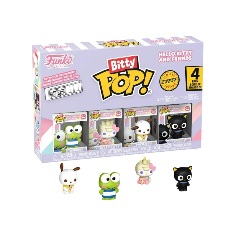 Keroppi Funko 4 Pack Bitty Pop - Hello Kitty and Friends