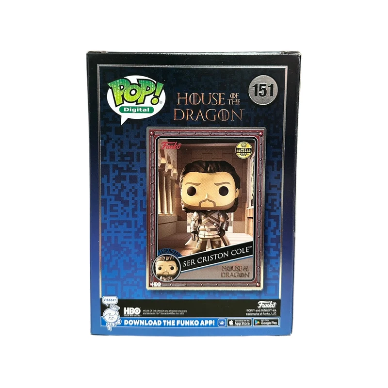 Ser Criston Cole #151 Funko Pop! - House of The Dragon - NFT Release Exclusive LE2600 Pcs - Condition 9/10