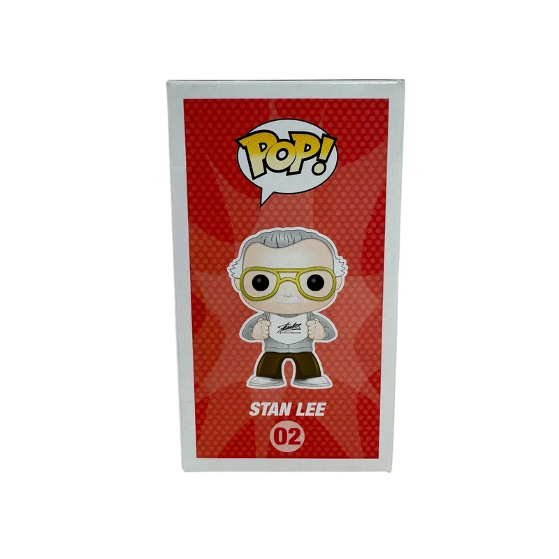 Stan Lee #02 Funko Pop! (Red Shoes) - Stan Lee Collectibles Convention Exclusive - Fan Expo 2014 Canada - Condition 8.75/10