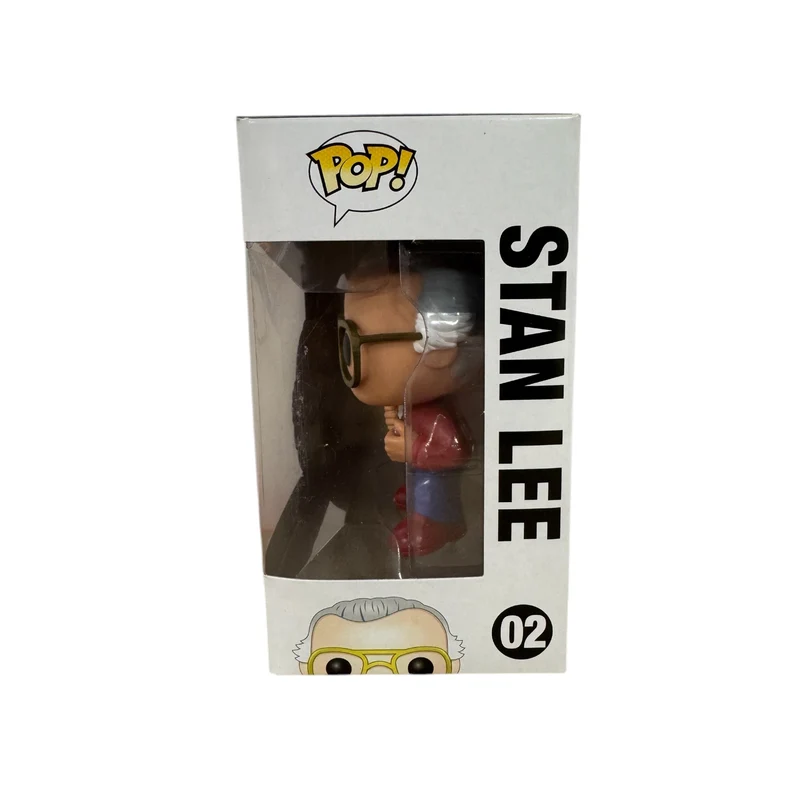 Stan Lee #02 Funko Pop! (Red Shoes) - Stan Lee Collectibles Convention Exclusive - Fan Expo 2014 Canada - Condition 8.75/10