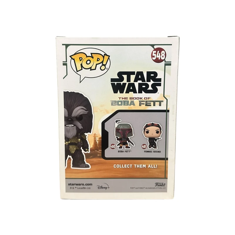 Krrsantan #548 (Flocked) Funko Pop! - Star Wars: The Book of Boba Fett - SDCC 2022 Official Convention Exclusive - Condition 8.75/10