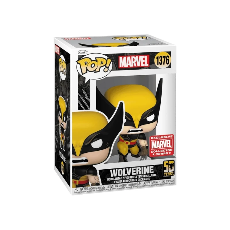 Wolverine #1376 Funko Pop! - Wolverine - Marvel Collector Corps Exclusive