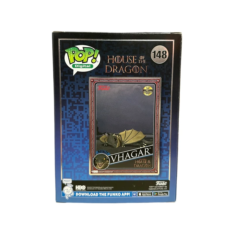 Vhagar #148 Funko Pop! - House of The Dragon - NFT Release Exclusive LE3500 Pcs - Condition 9/10