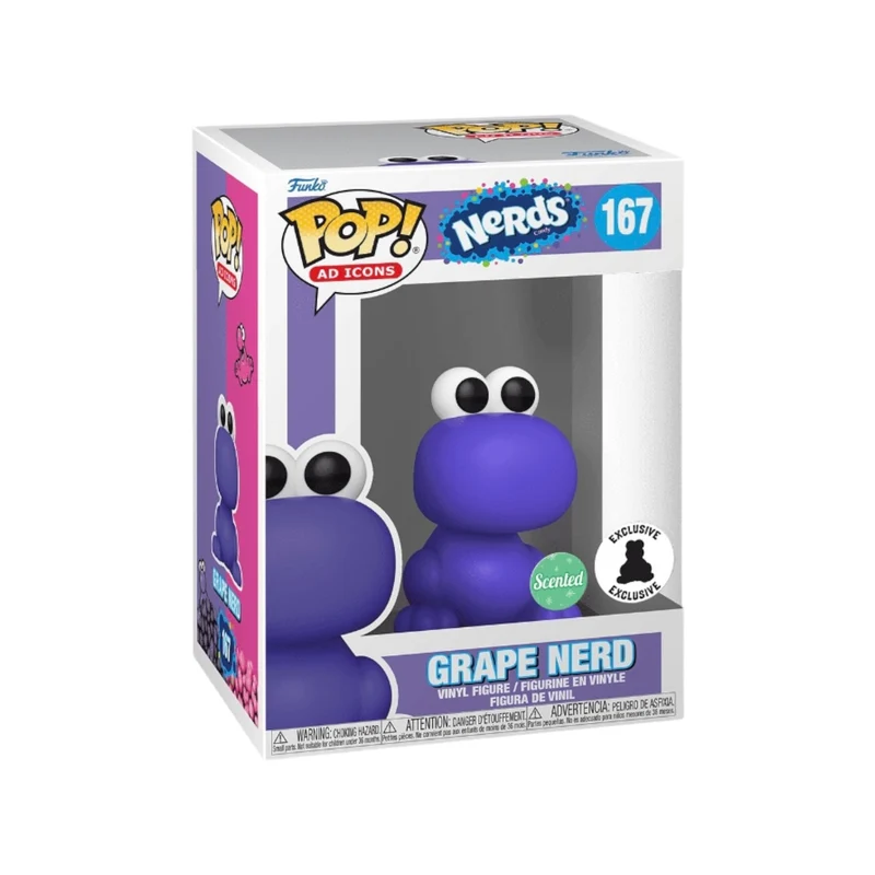 Grape Nerd #167 (Scented) Funko Pop! - Nerds - It'Sugar Exclusive
