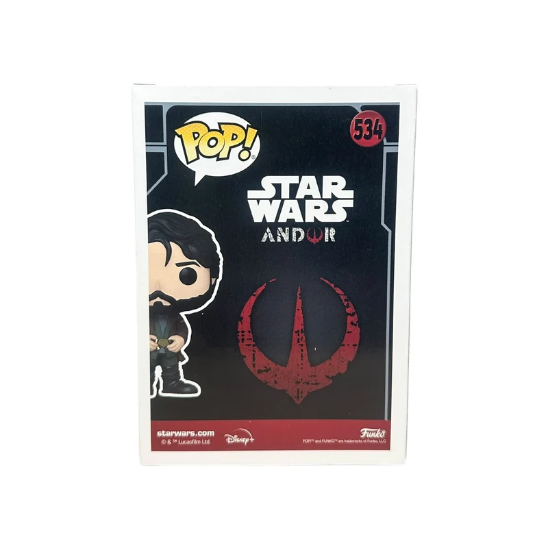 Cassian Andor #534 Funko Pop! - Star Wars: Andor - SDCC 2022 Official Convention Exclusive - Condition 9/10