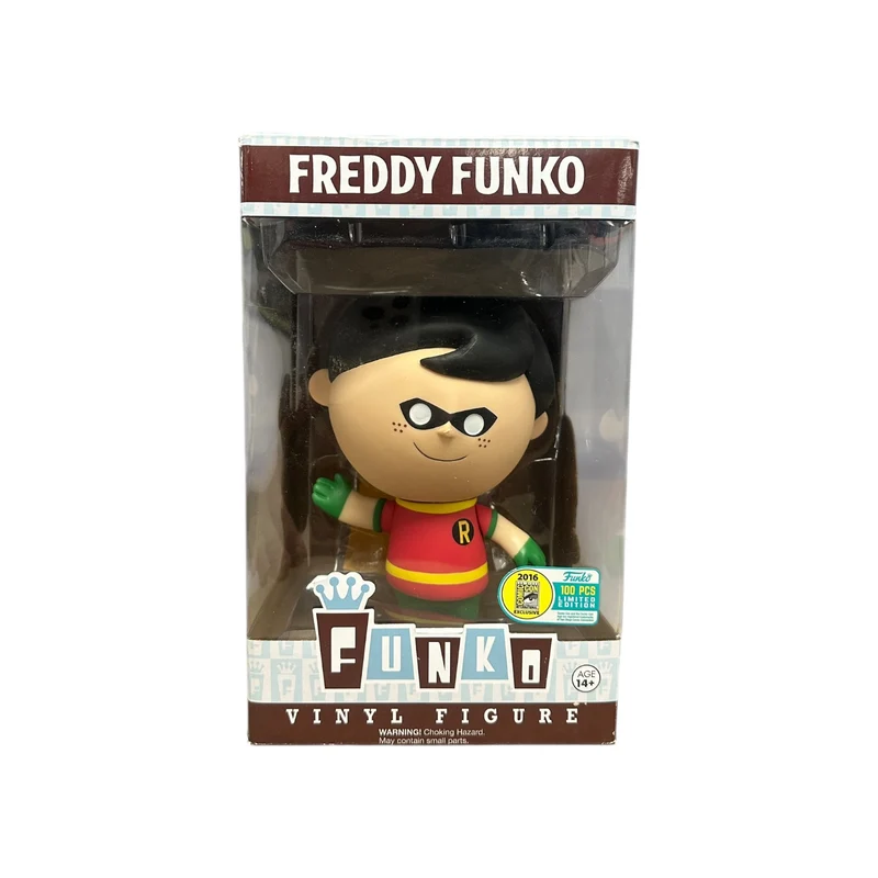 Freddy Funko as Robin Retro Vinyl Figure! - DC - SDCC 2016 Exclusive LE100 Pcs - Condition 7/10