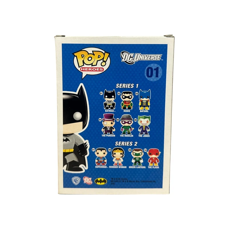 Batman #01 (Blue) Funko Pop! - DC Universe - SDCC 2010 Exclusive LE480 Pcs - Condition 8/10