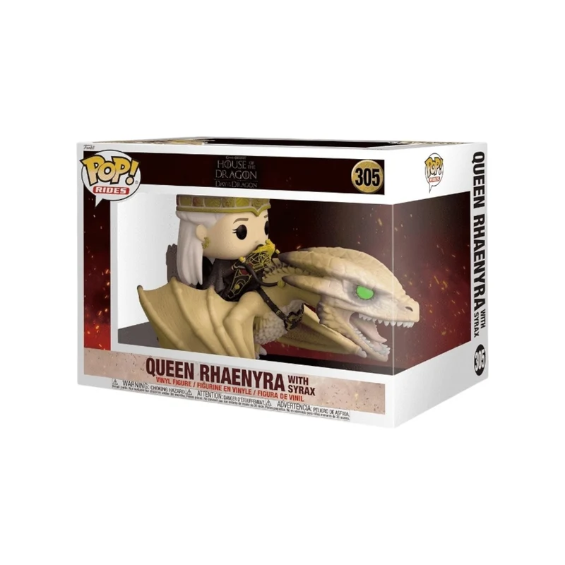 Queen Rhaenyra with Syrax #305 Funko Rides Pop! - House of the Dragon