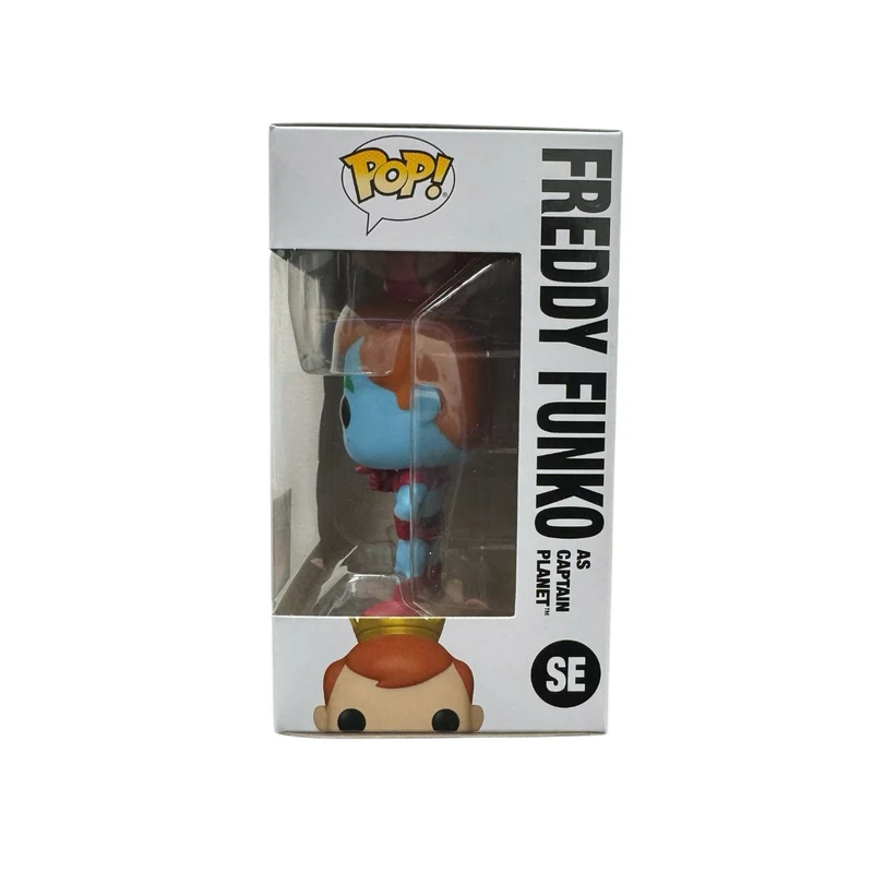 Freddy Funko as Captain Planet #SE Funko Pop! - The New Adventure of Captain Planet - Freddy's Funtastic Voyage 2024 Online Edition LE3000 Pcs