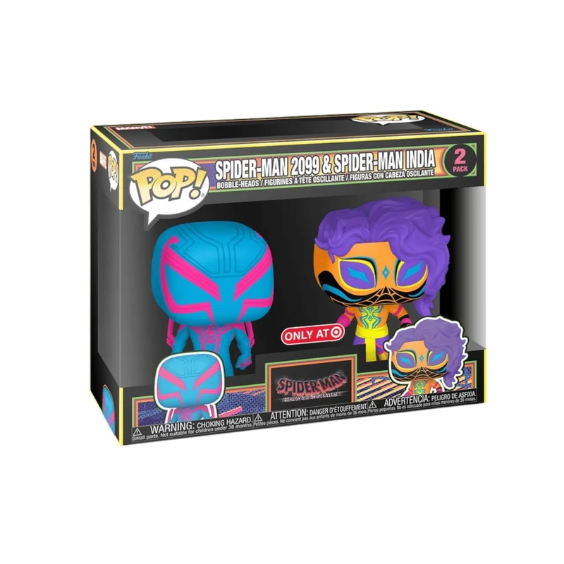 Spider-Man 2099 & Spider-Man India 2 Pack Funko Pop! - Target Exclusive