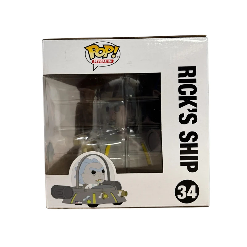 Rick's Ship Funko Pop! Rides #32 - Rick and Morty - Special Edition - Condition 8/10