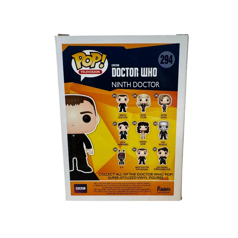 Ninth Doctor Funko Pop! #294 - Doctor Who - Condition 6.5/10