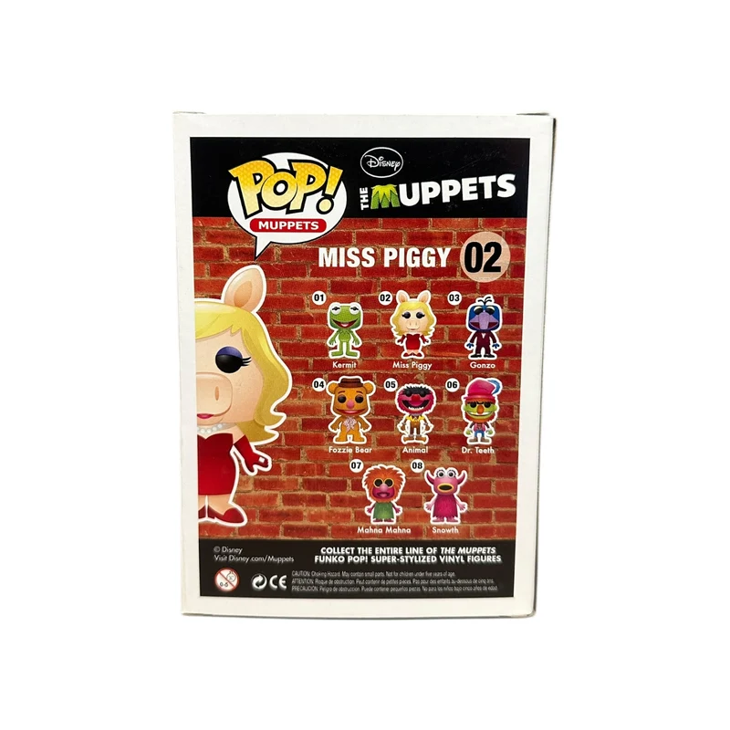 Miss Piggy #02 (Metallic) Funko Pop! - The Muppets - SDCC 2013 Exclusive LE480 Pcs - Condition 8.5/10