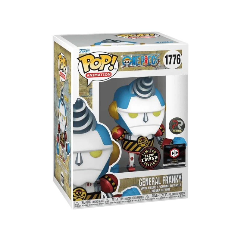 General Franky #1776 (Glow Chase) Funko Pop! - One Piece - Chalice Collectibles Pre-Release Exclusive