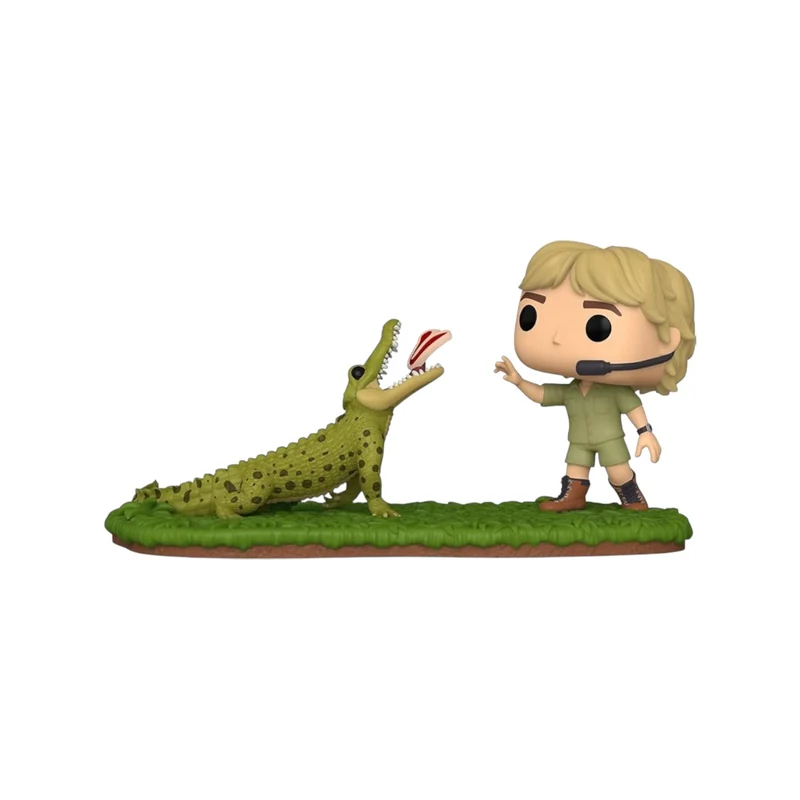Steve Irwin with 'Agro' The Crocodile #75 Funko Pop! Moment - Australia Zoo - Special Edition