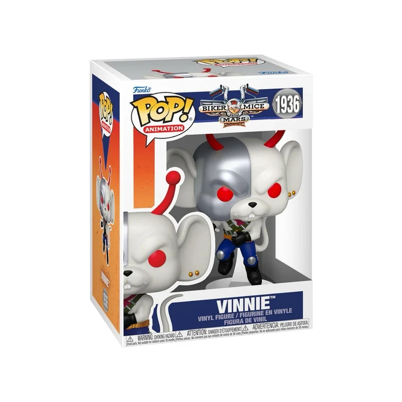 Vinnie #1936 Funko Pop - Biker Mice from Mars - PREORDER