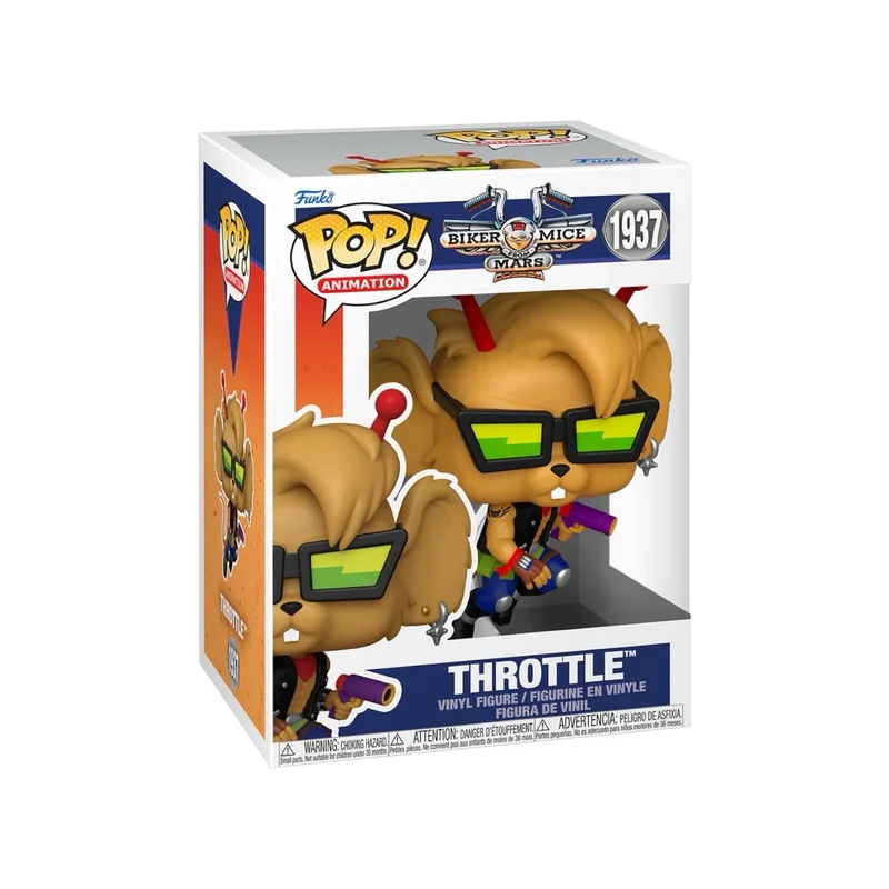 Throttle #1937 Funko Pop - Biker Mice from Mars - PREORDER