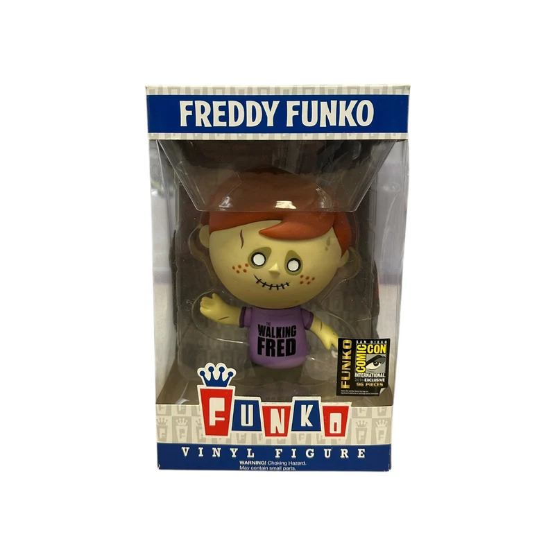 Freddy Funko (The Walking Fred) Funko Vinyl Figure! - The Walking Dead - SDCC 2014 Exclusive LE96 Pcs - Condition 7/10