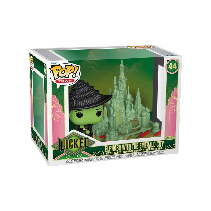 Elphaba With The Emerald City #44 Funko Pop Town - Wicked