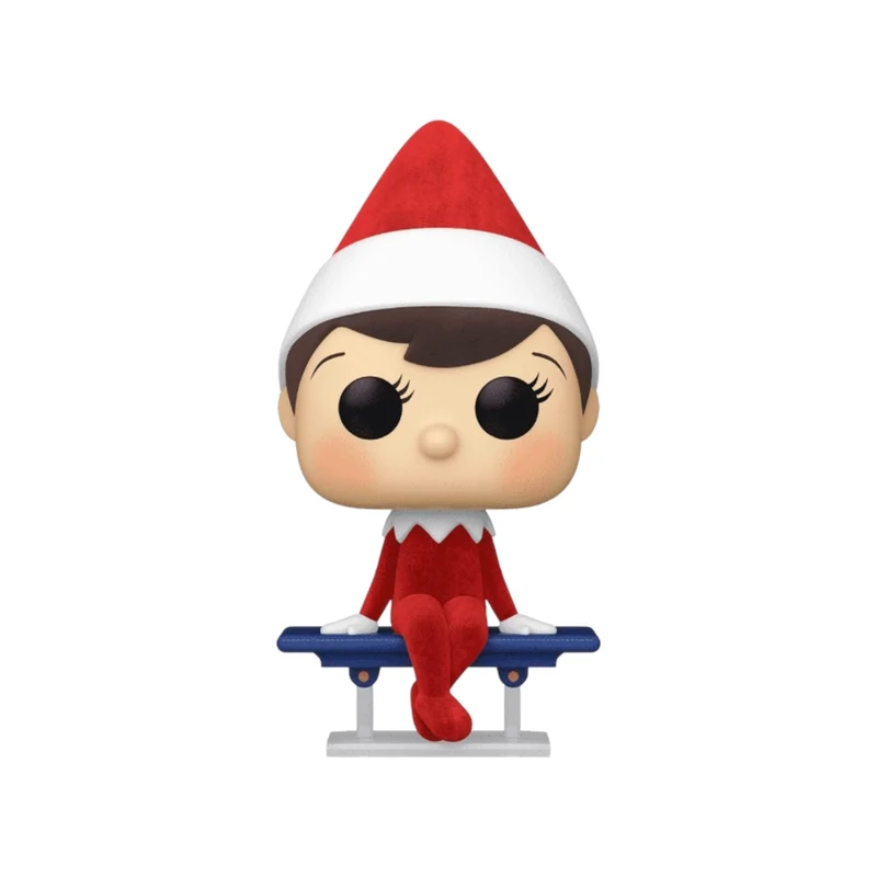 The Elf on the Shelf #37 (Flocked) Funko Pop! - The Elf on the Shelf - Amazon Exclusive