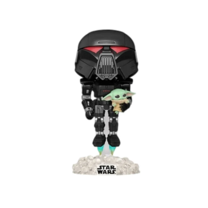 Dark Trooper with Grogu GITD #488 Funko Pop! - Star Wars - Special Edition