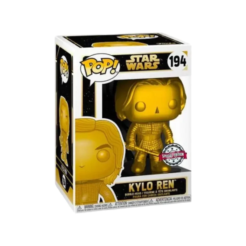 Kylo Ren #194 (Gold) Funko Pop! - Star Wars - Special Edition