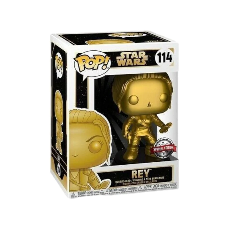 Rey #114 (Gold) Funko Pop! - Star Wars - Special Edition