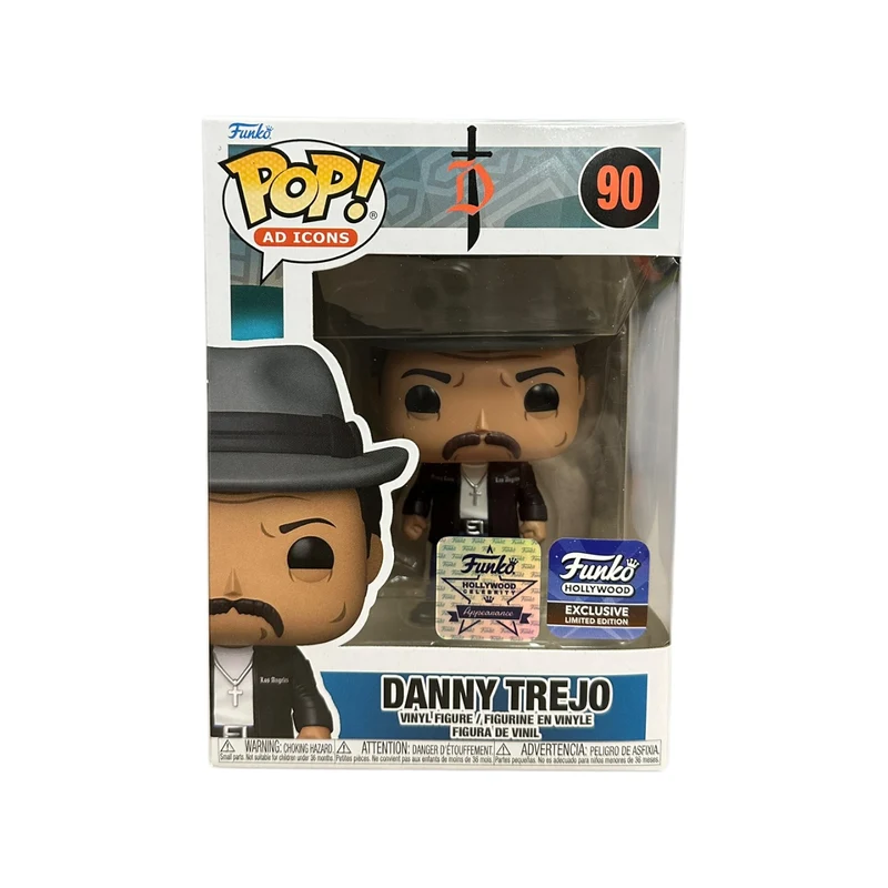Danny Trejo #90 Funko Pop! - Ad Icons - Funko Hollywood Celebrity Appearance Exclusive
