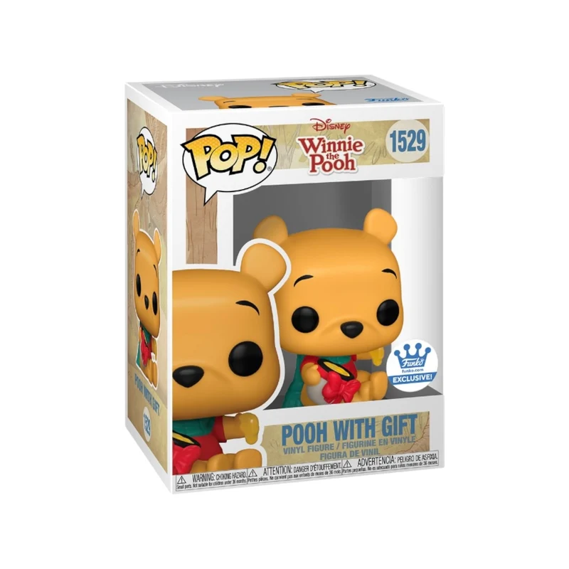 Pooh with Gift #1529 Funko Pop! - Winnie the Pooh - Funko Shop Exclusive