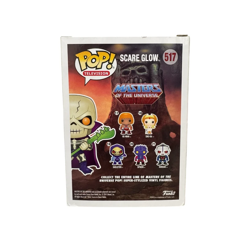 Scare Glow (GITD) #517 Funko Pop! - Masters of the Universe - 2017 SDCC Shared Exclusive - Condition 8/10