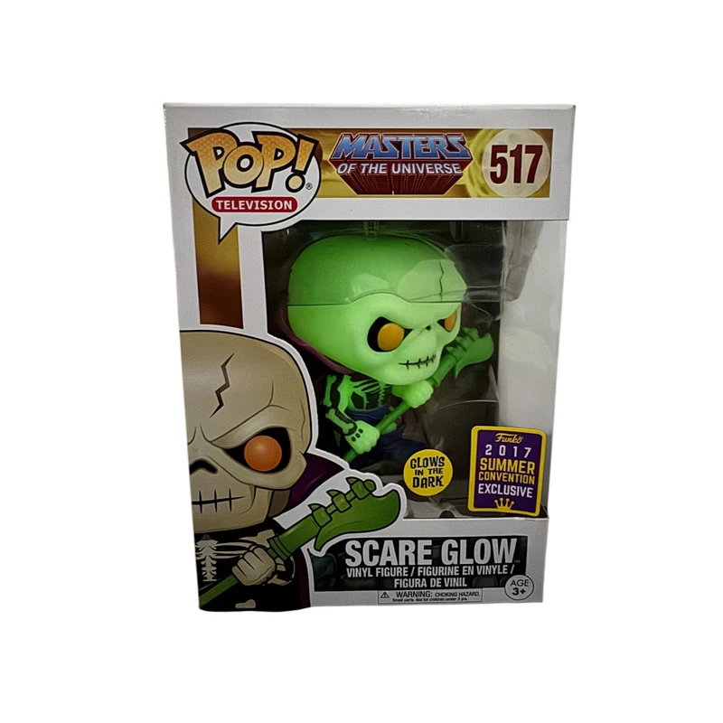 Scare Glow (GITD) #517 Funko Pop! - Masters of the Universe - 2017 SDCC Shared Exclusive - Condition 8/10