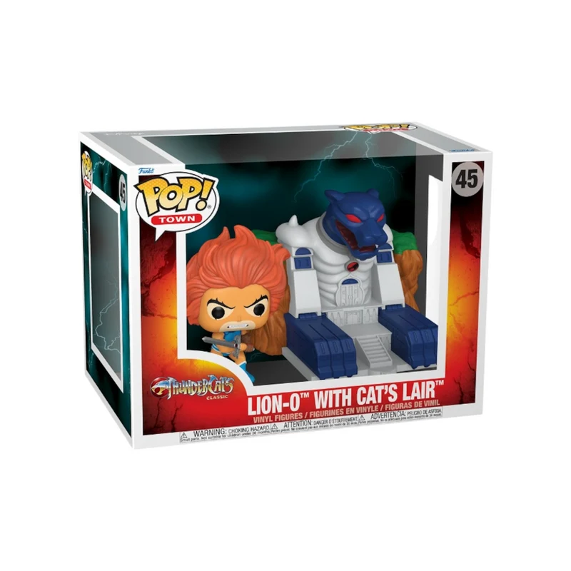 Lion-O with Cat's Lair #45 Funko Town Pop - Thundercats - PREORDER