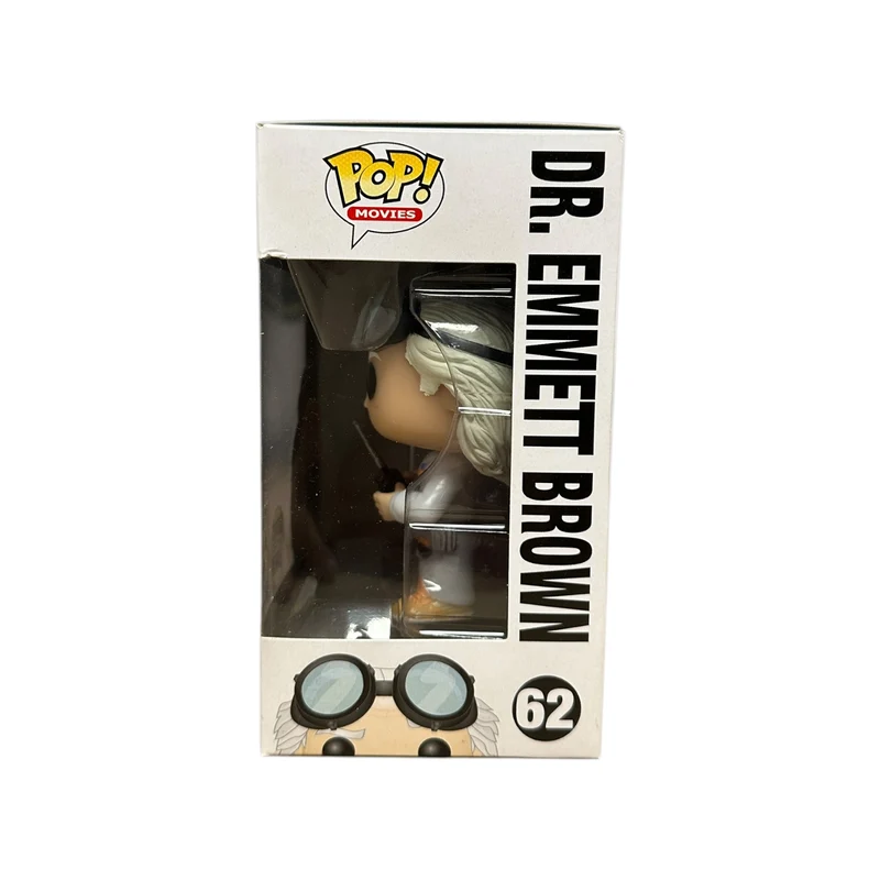 Dr. Emmett Brown #62 (Glows in the Dark) Funko Pop! - Back to The Future - 2014 Convention Exclusive - Condition 8/10
