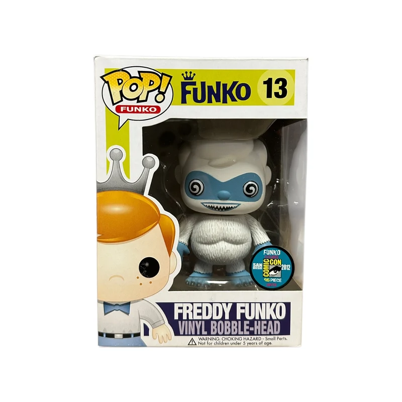 Freddy Funko as Bumble #13 Funko Pop! - SDCC 2012 Exclusive LE96 Pcs - Condition 8/10