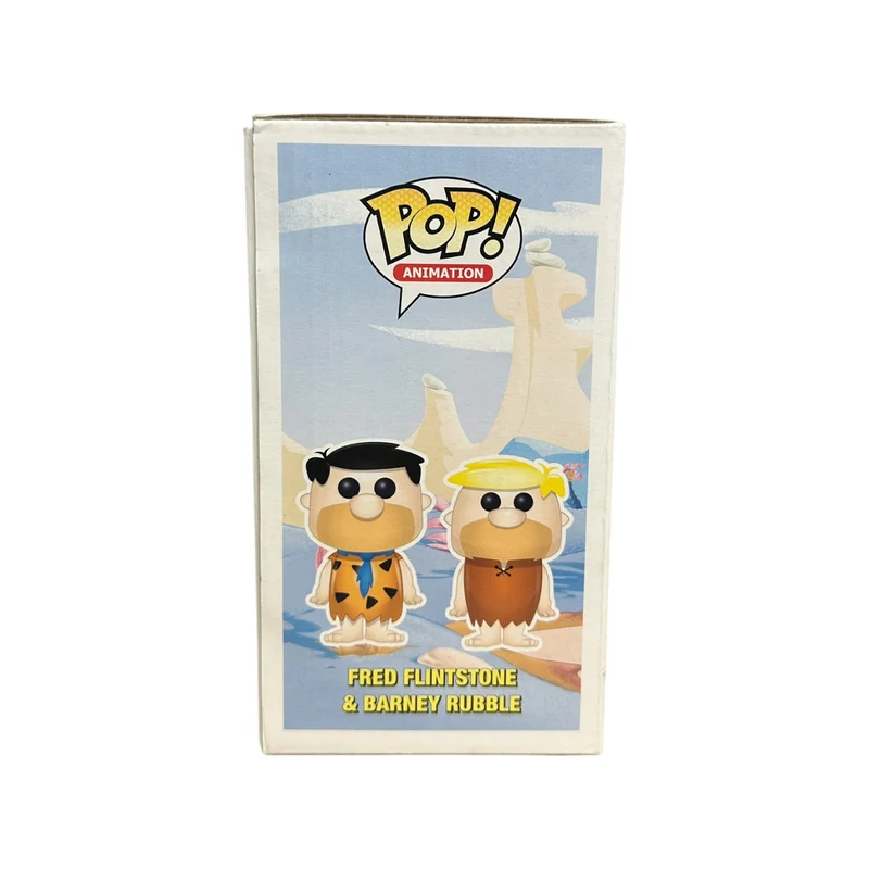 Fred & Barney (Green/Yellow Hair) 2 Pack Funko Pop! - The Flintstones - SDCC 2014 Exclusive LE480 Pcs - Condition 7/10