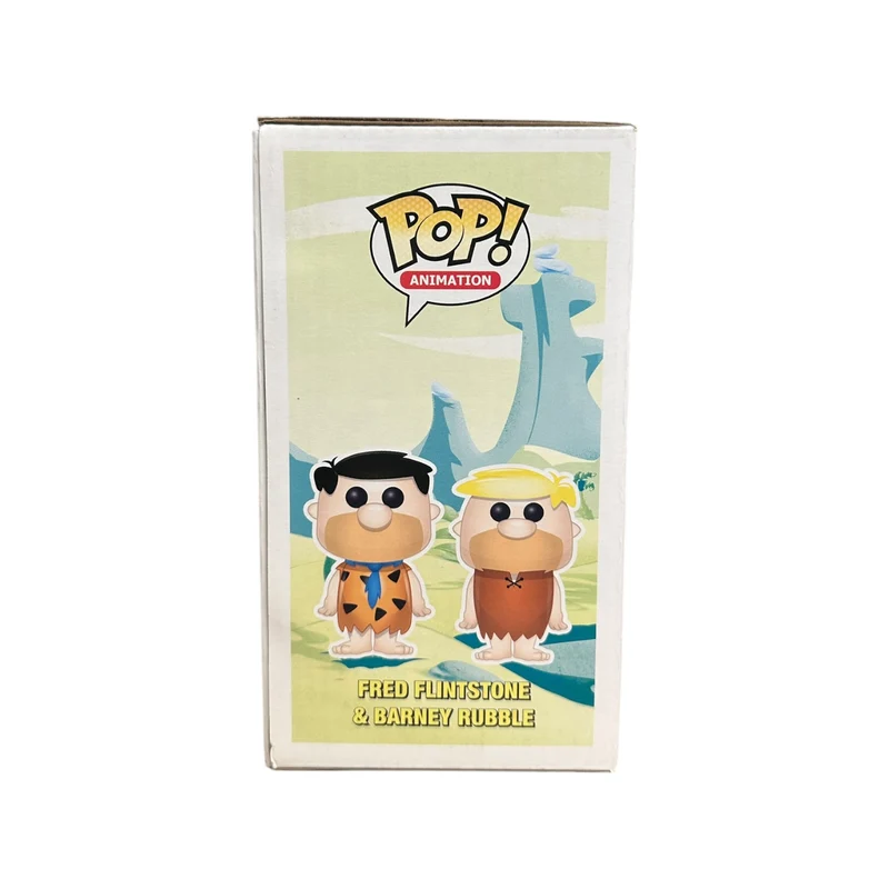 Fred & Barney (Blue Hair) 2 Pack Funko Pop! - The Flintstones - SDCC 2014 Exclusive LE480 Pcs - Condition 7/10