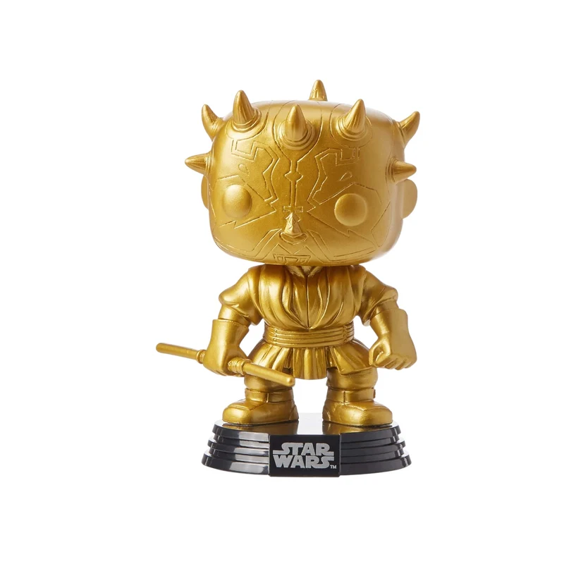 Darth Maul (Gold Chrome) #09 Funko Pop! - Star Wars - Special Edition