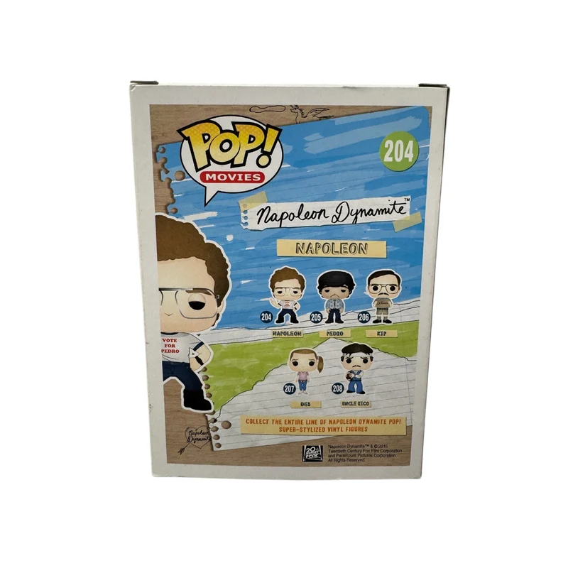 Napoleon #204 Funko Pop! - Napoleon Dynamite - Condition 7/10