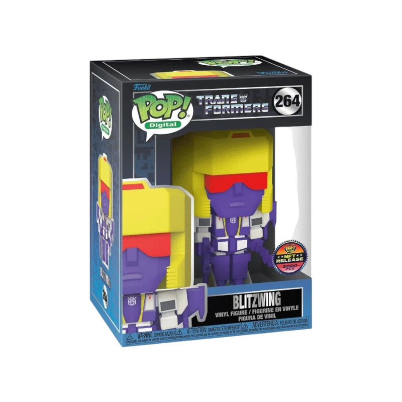 Blitzwing #264 Funko Pop! - Transformers - NFT Release Exclusive LE2000 Pcs