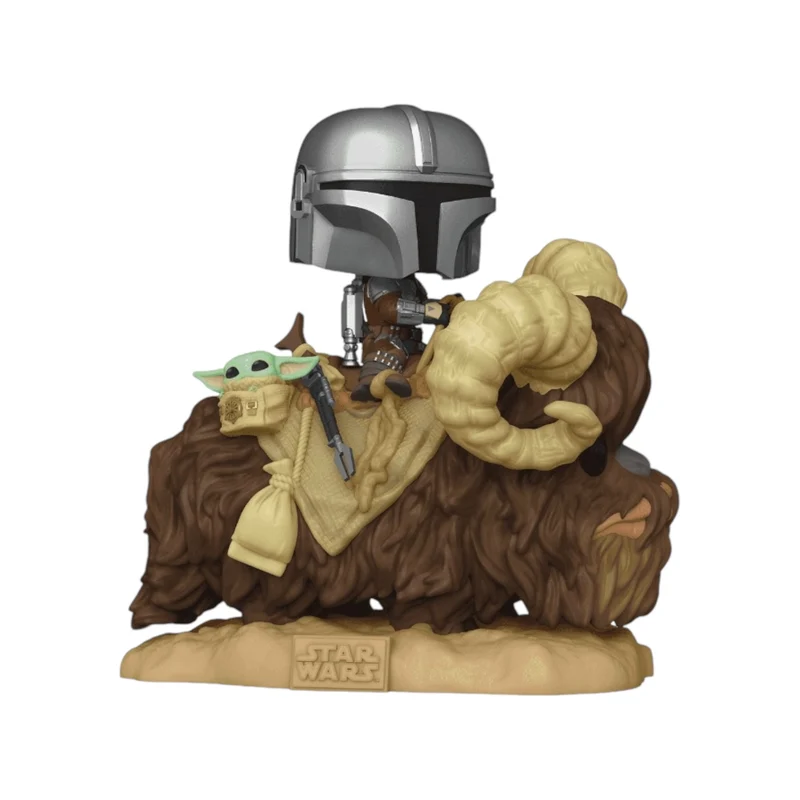 The Mandalorian & The Child on Bantha #416 Funko Pop! - Star Wars: The Mandalorian