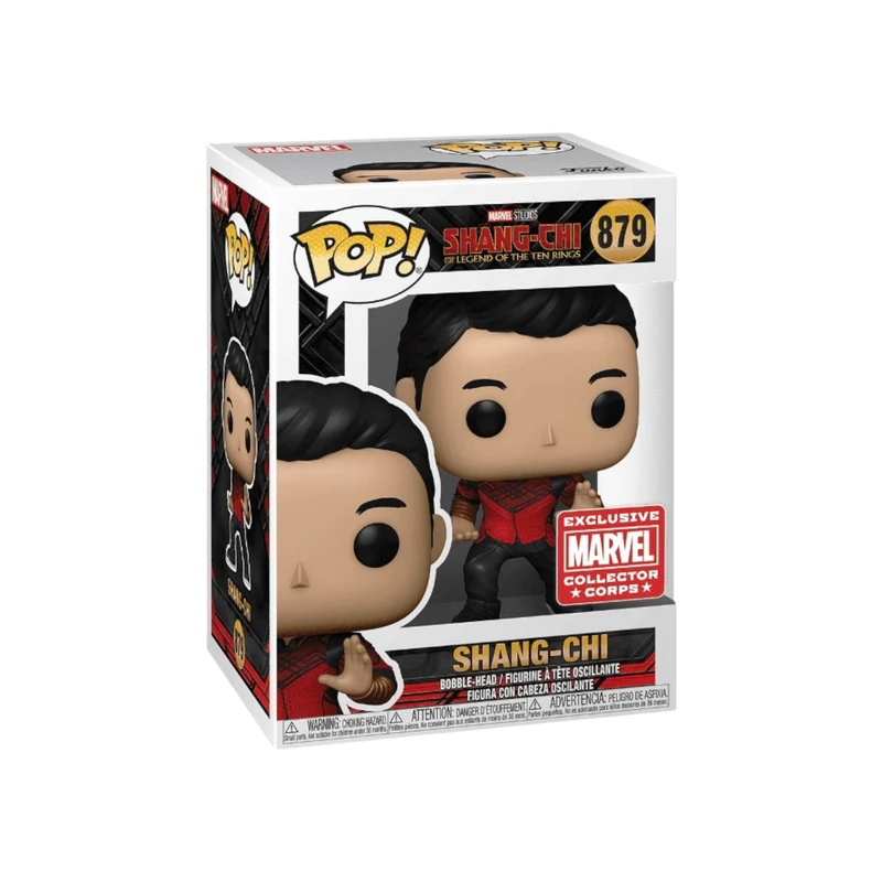 Shang-Chi #879 (w/ Rings) Funko Pop! - Shang-Chi and The Legend of The Ten Rings - Marvel Collector Corps Exclusive